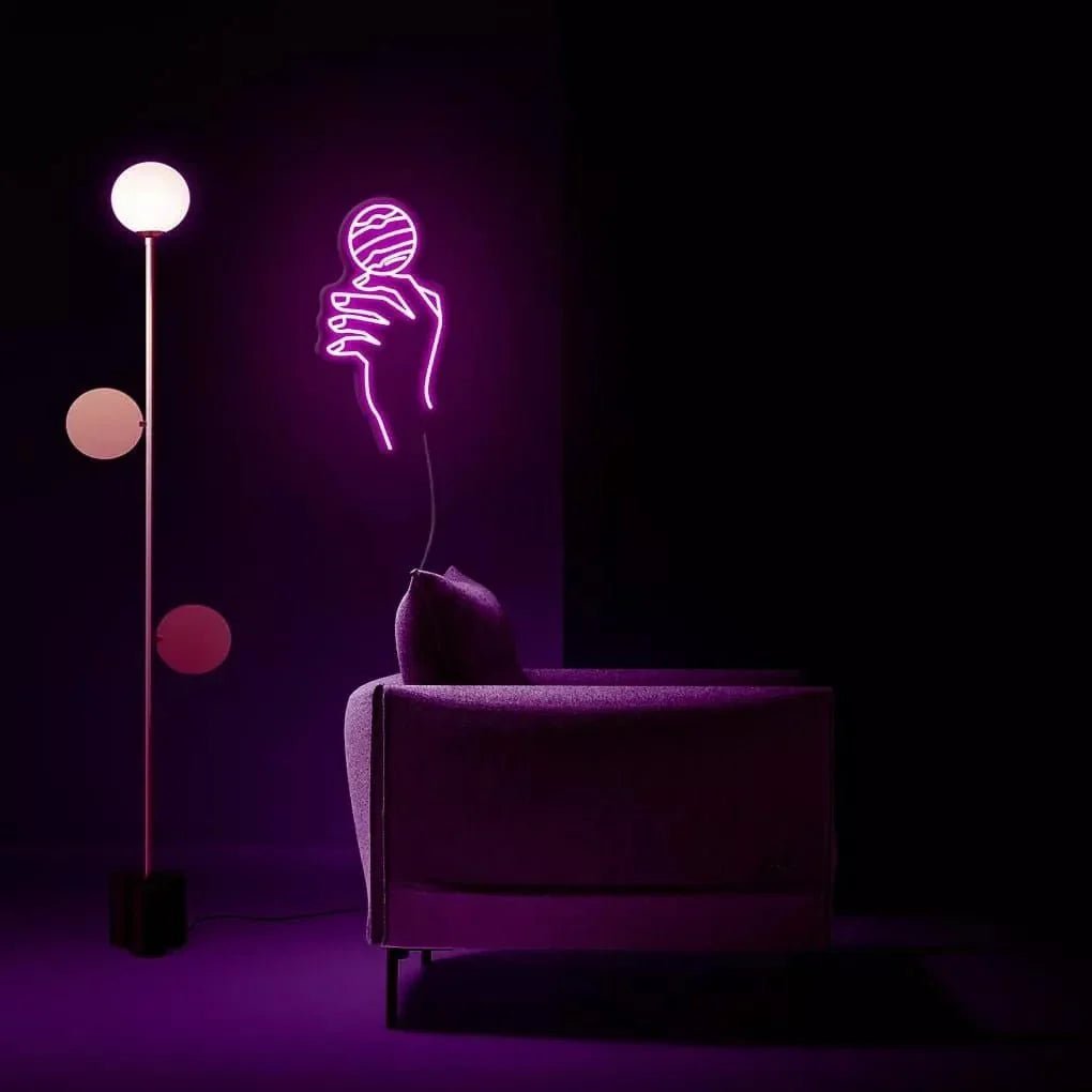 "Hand Of Venus" Neon Sign - SS Signs Online