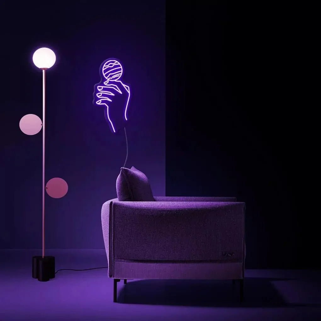 "Hand Of Venus" Neon Sign - SS Signs Online