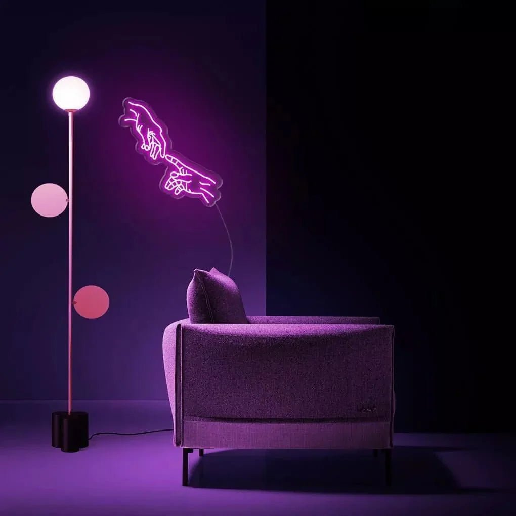 "Hand Touch" Neon Sign - SS Signs Online