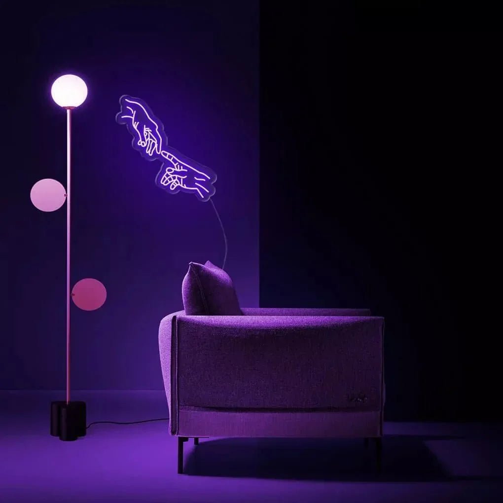 "Hand Touch" Neon Sign - SS Signs Online