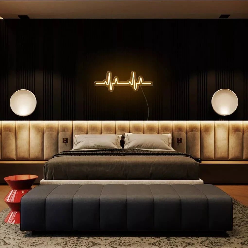 "Heart Beat" Neon Sign - SS Signs Online