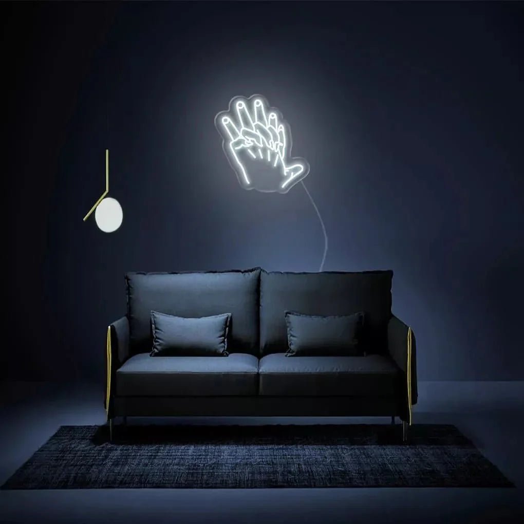 "Holding Hands" Neon Sign - SS Signs Online