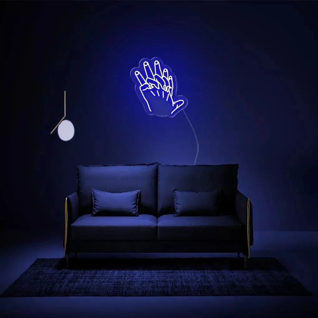"Holding Hands" Neon Sign - SS Signs Online