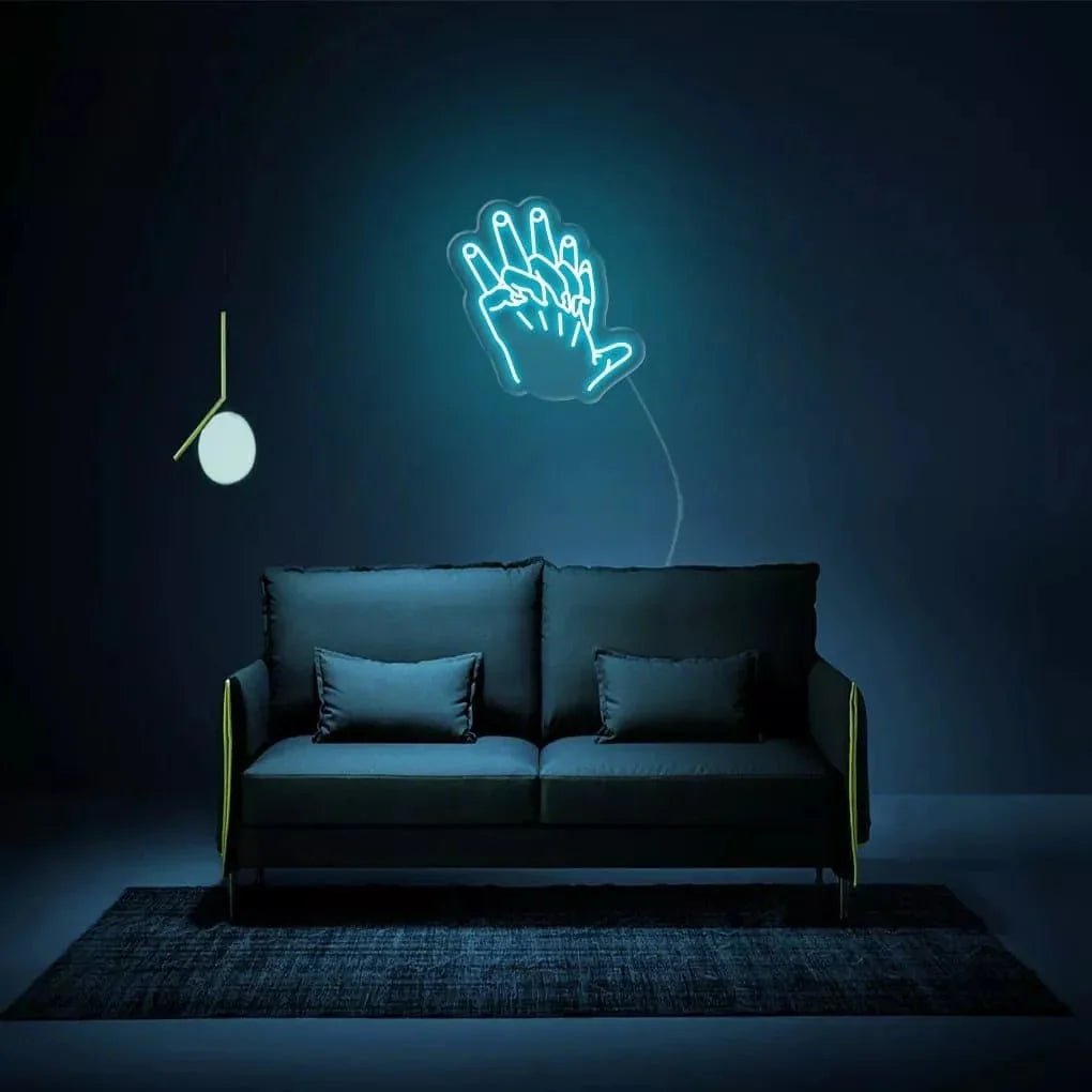 "Holding Hands" Neon Sign - SS Signs Online