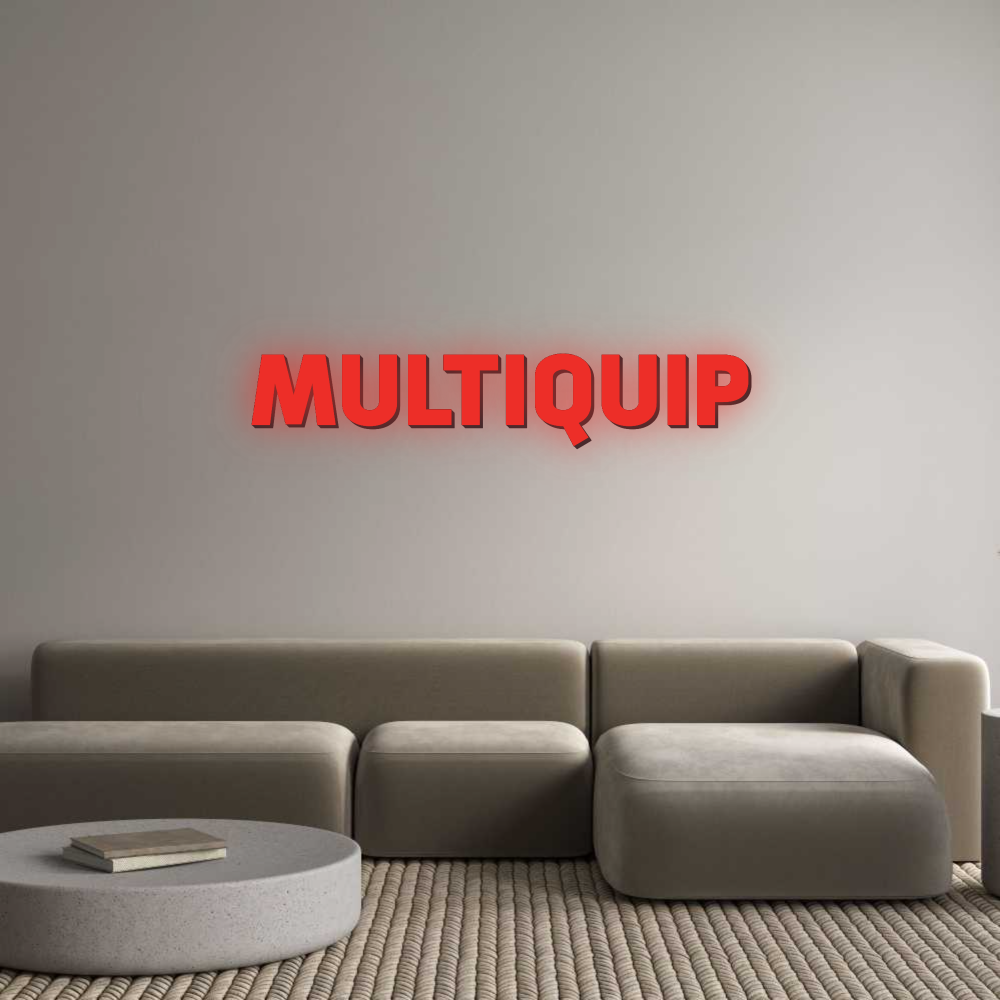 Custom Sign: MULTIQUIP