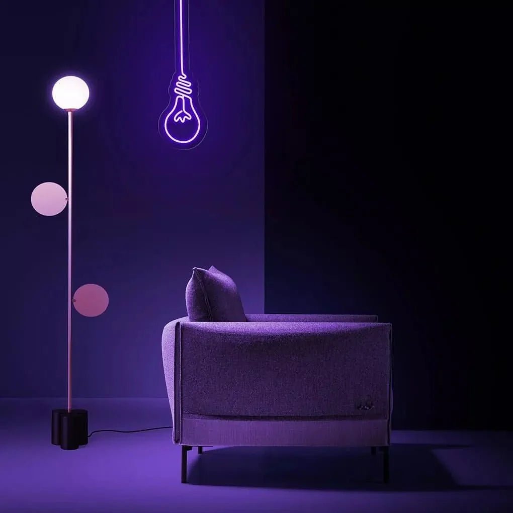 "Light Bulb" Neon Sign - SS Signs Online