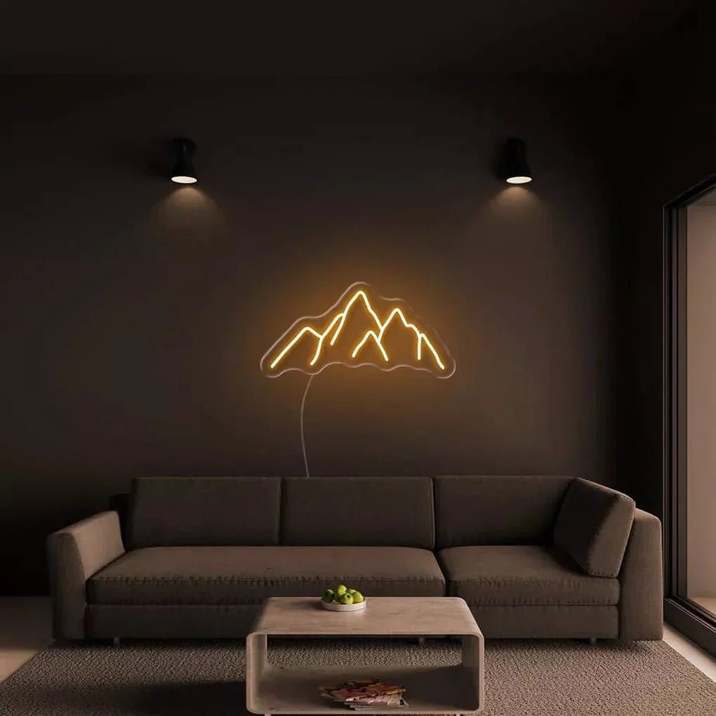 "Mountains" Neon Sign - SS Signs Online