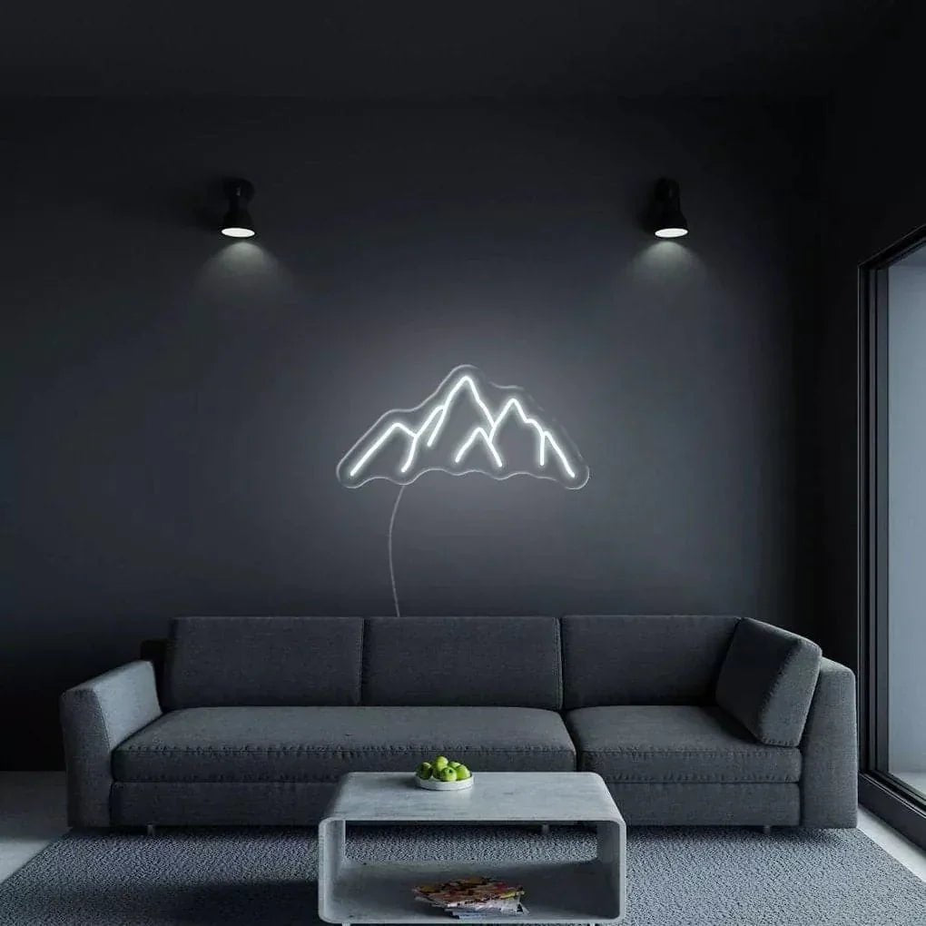 "Mountains" Neon Sign - SS Signs Online