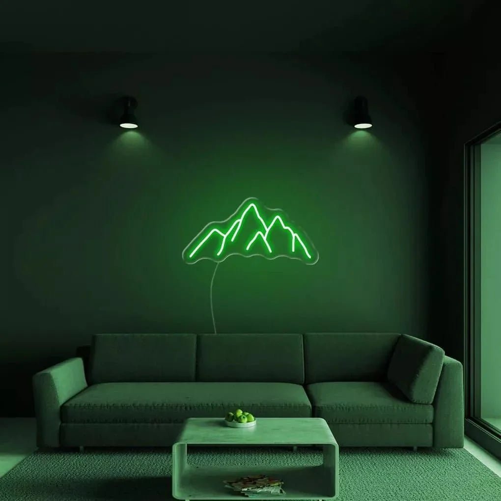 "Mountains" Neon Sign - SS Signs Online