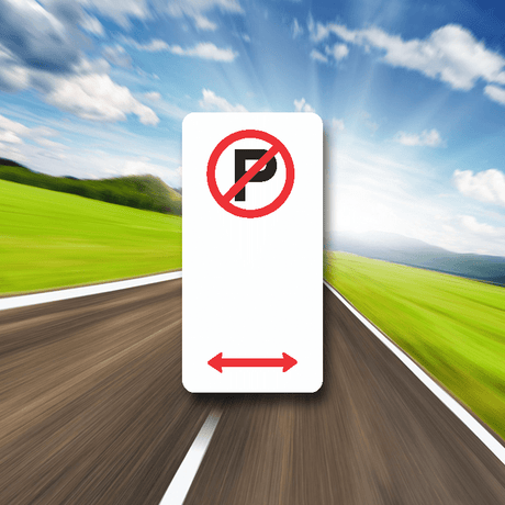 No Parking Anytime - 225mmx450mm - SS Signs Online