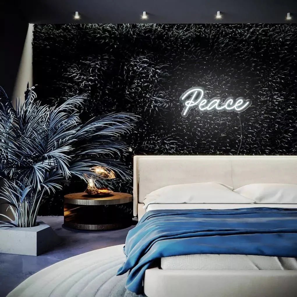 "Peace" Neon Sign - SS Signs Online