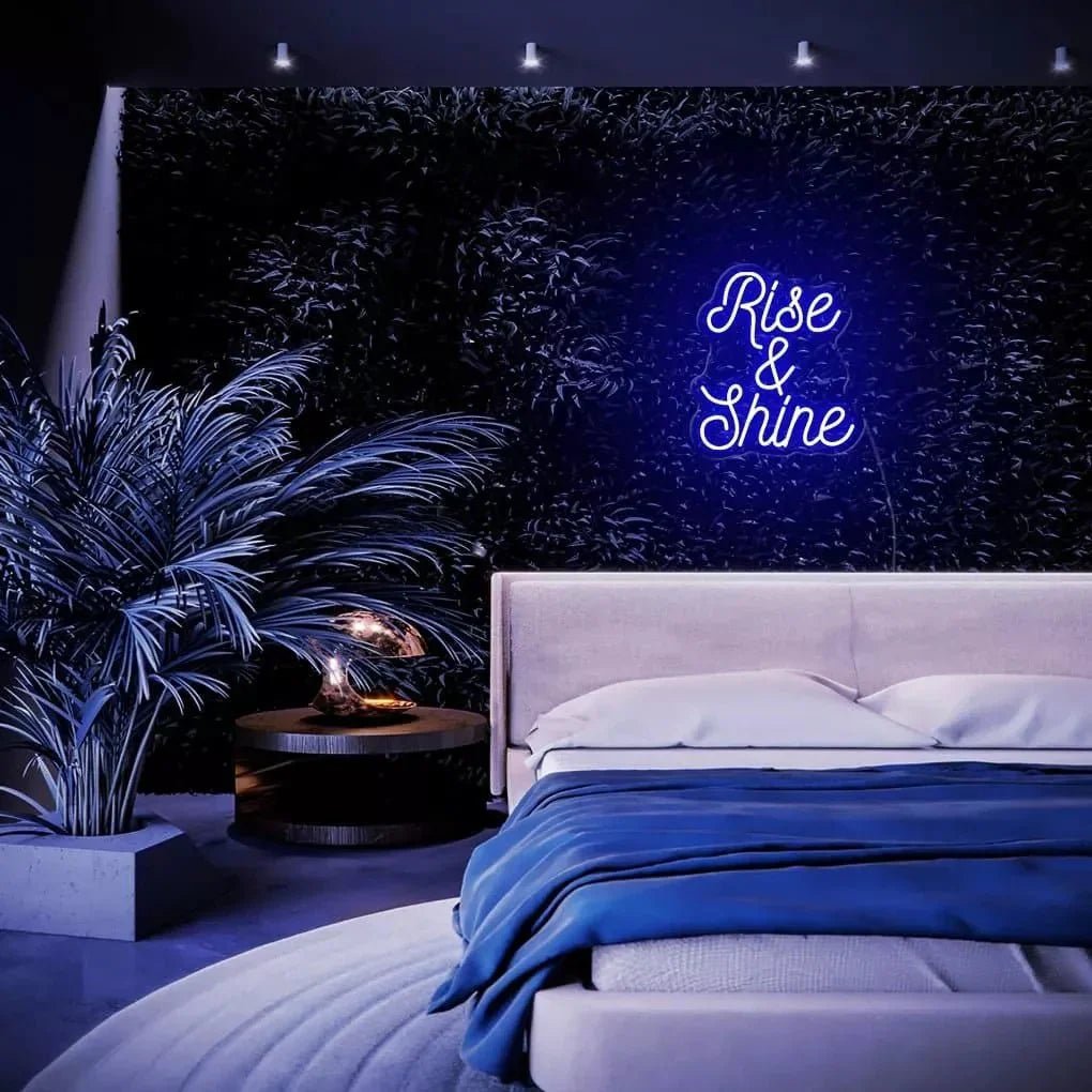 "Rise And Shine" Neon Sign - SS Signs Online