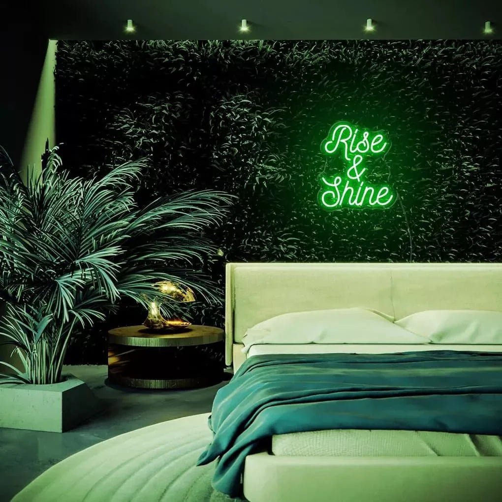 "Rise And Shine" Neon Sign - SS Signs Online
