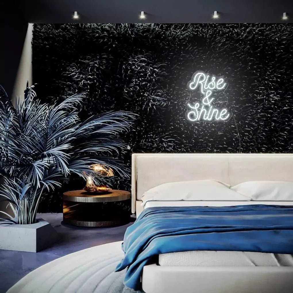 "Rise And Shine" Neon Sign - SS Signs Online