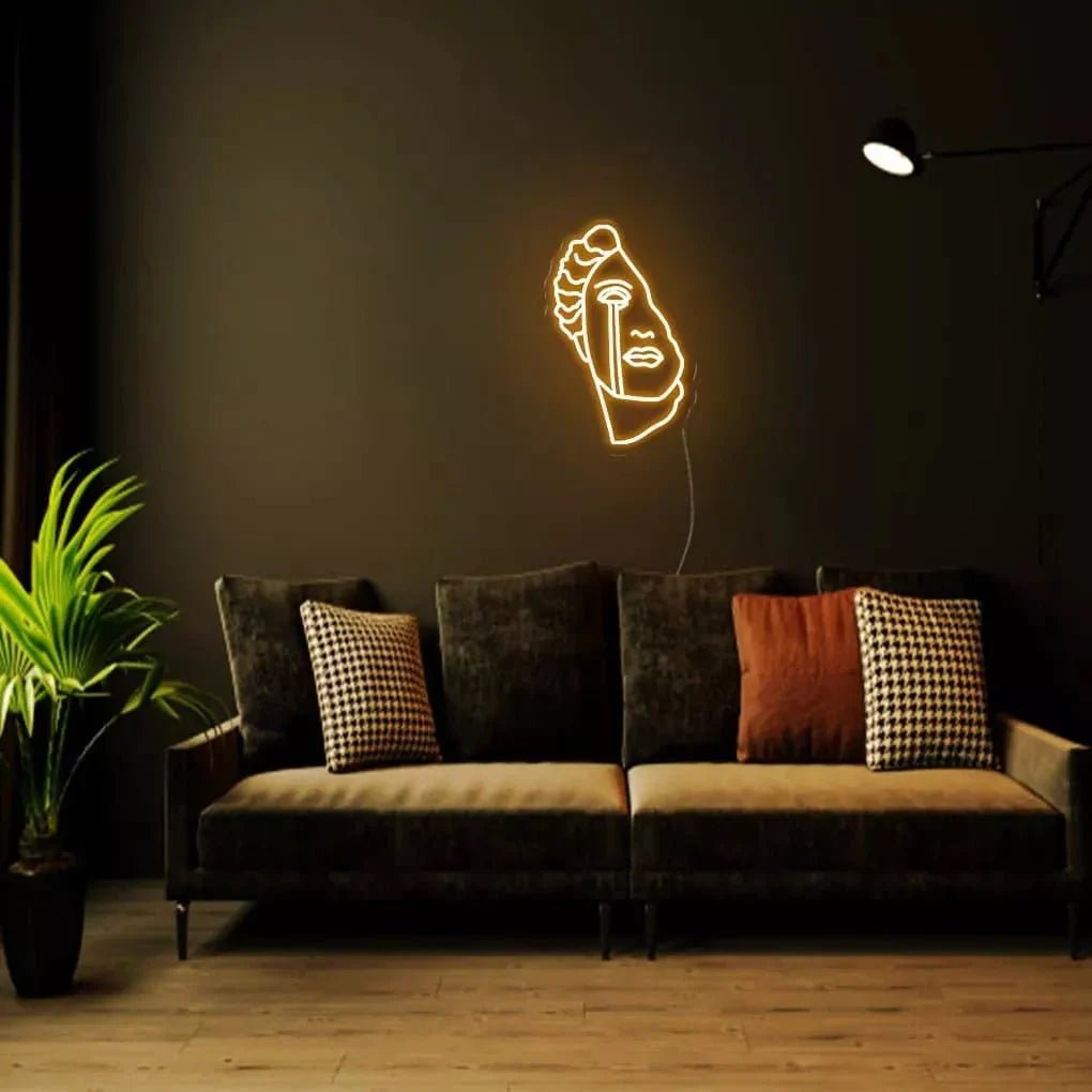 "Roman Statue" Neon Sign - SS Signs Online