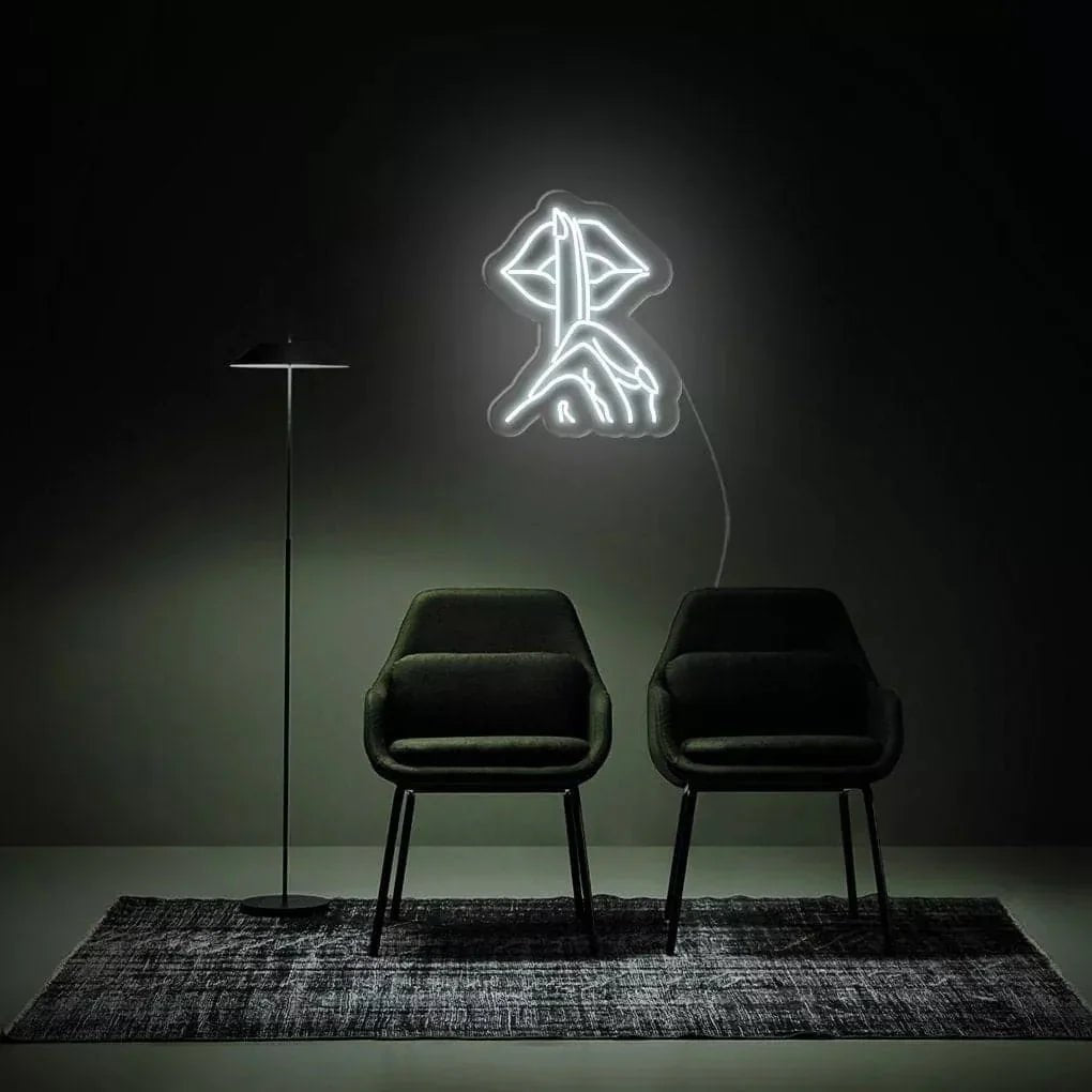 "Shush" Neon Sign - SS Signs Online