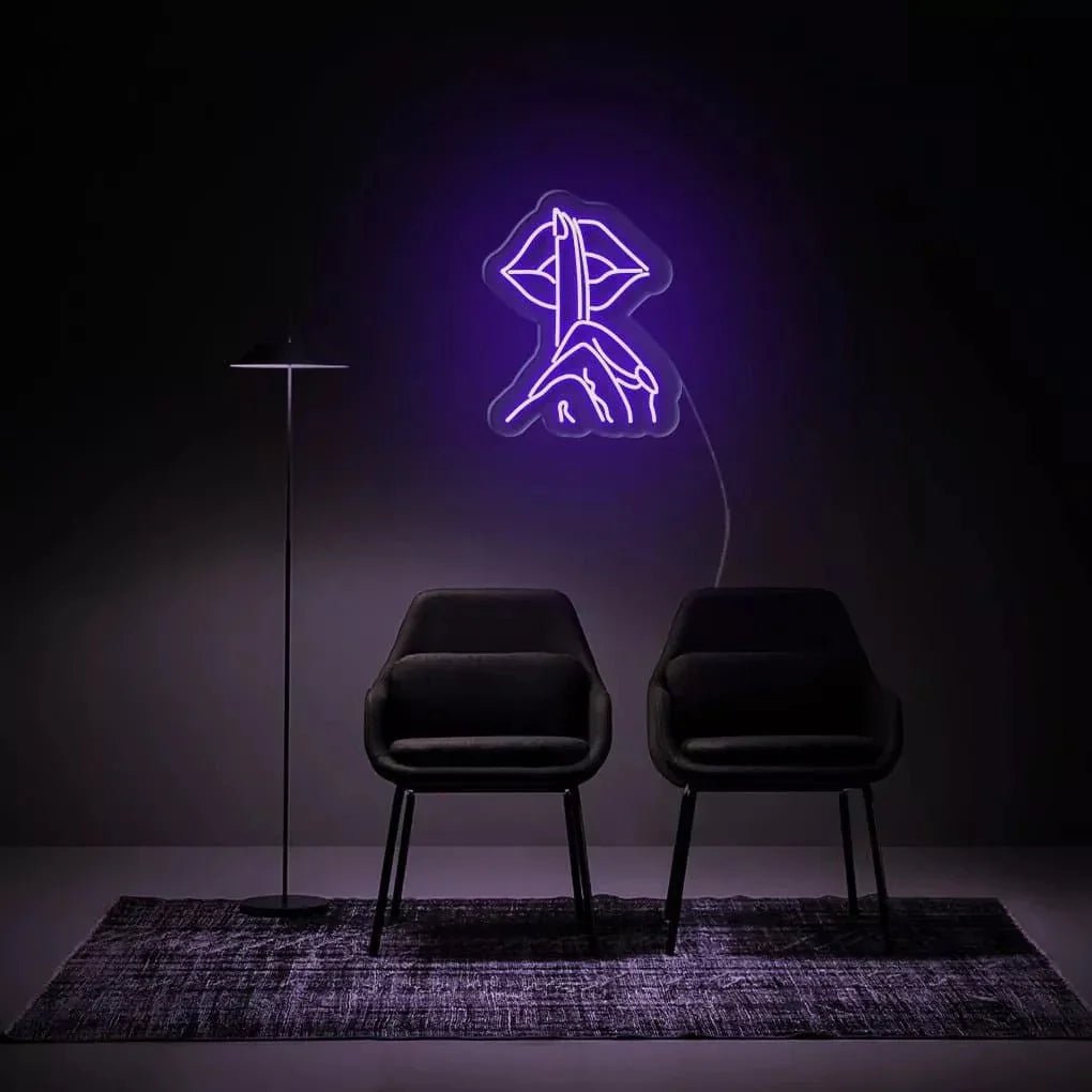 "Shush" Neon Sign - SS Signs Online