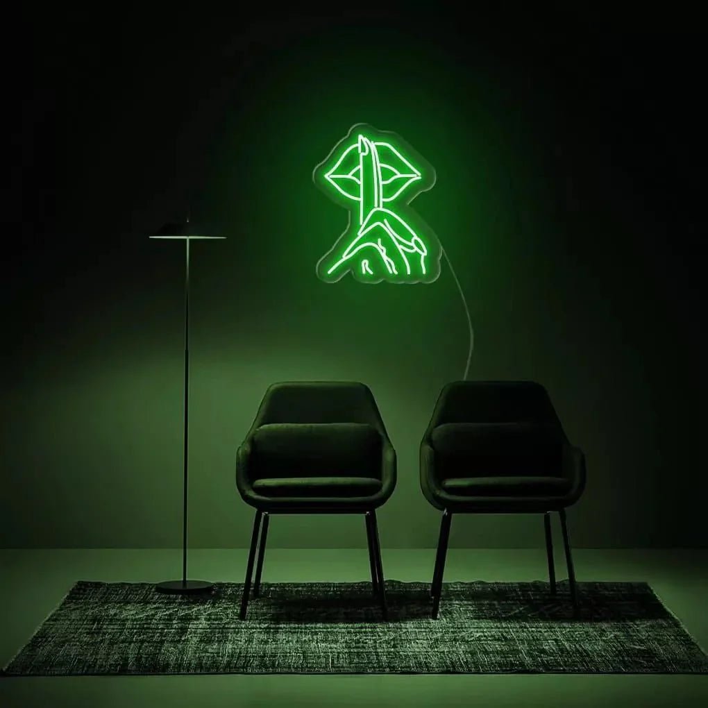 "Shush" Neon Sign - SS Signs Online