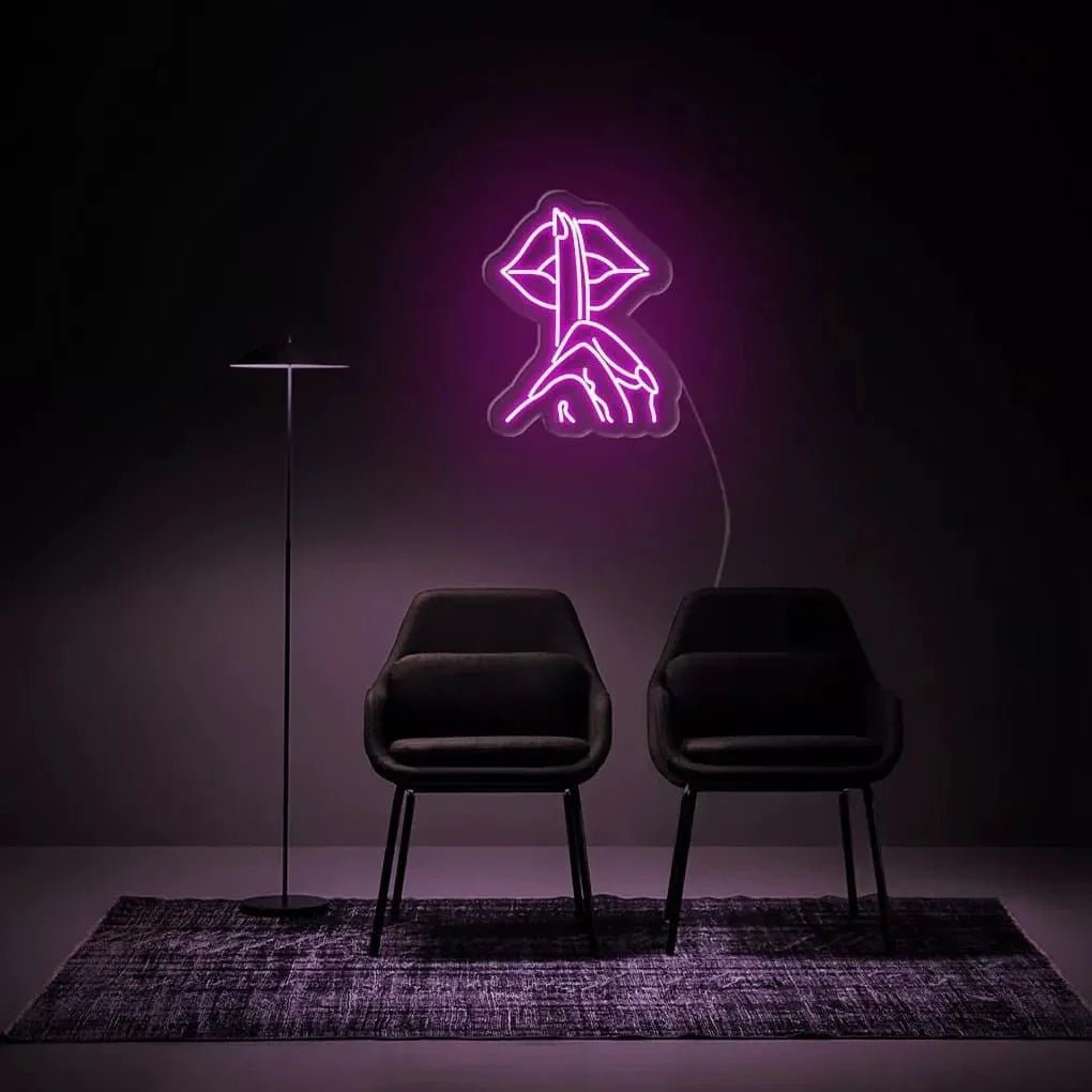 "Shush" Neon Sign - SS Signs Online