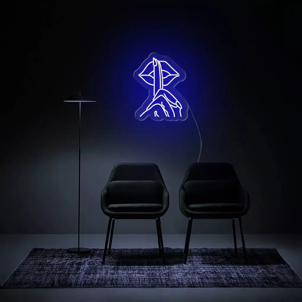 "Shush" Neon Sign - SS Signs Online