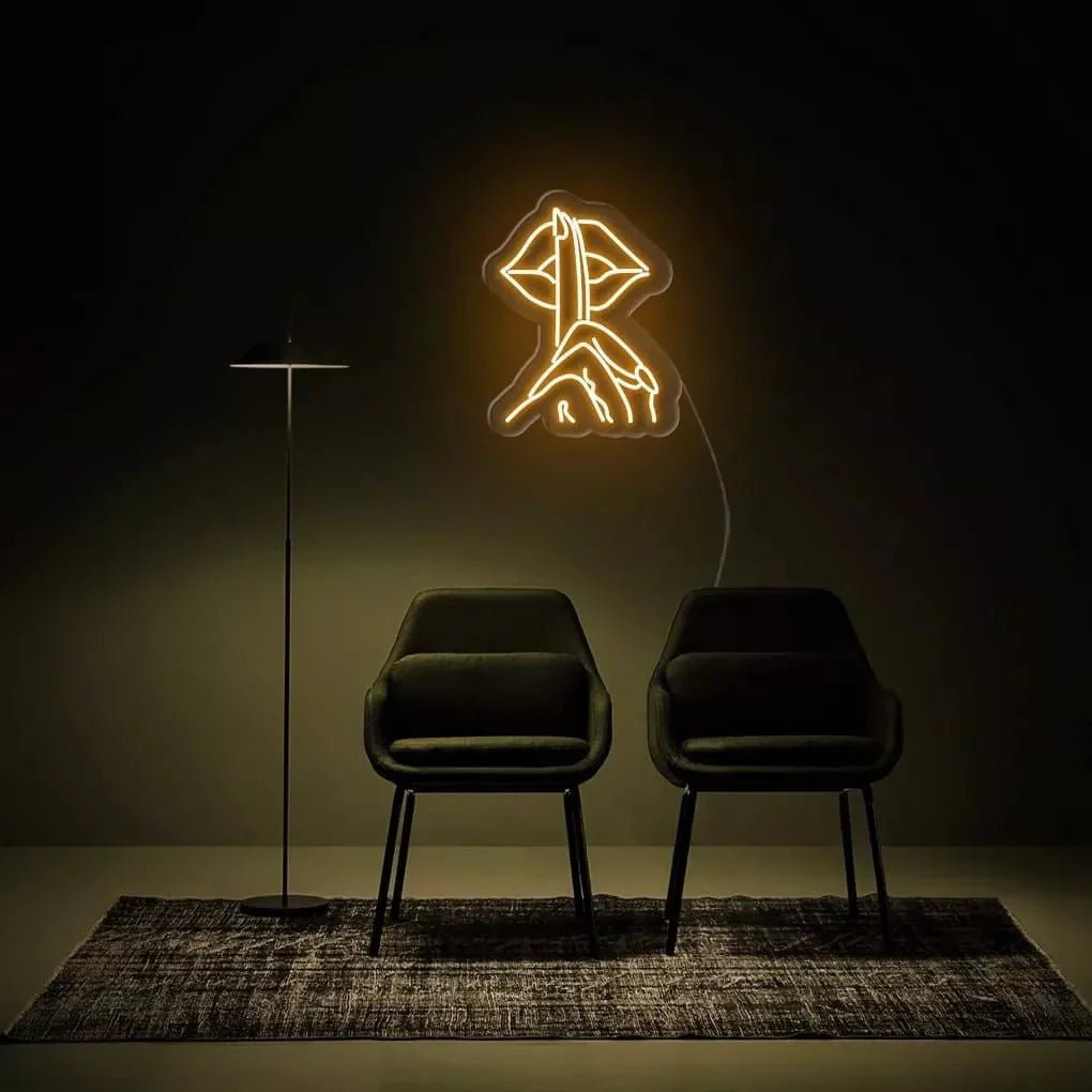 "Shush" Neon Sign - SS Signs Online