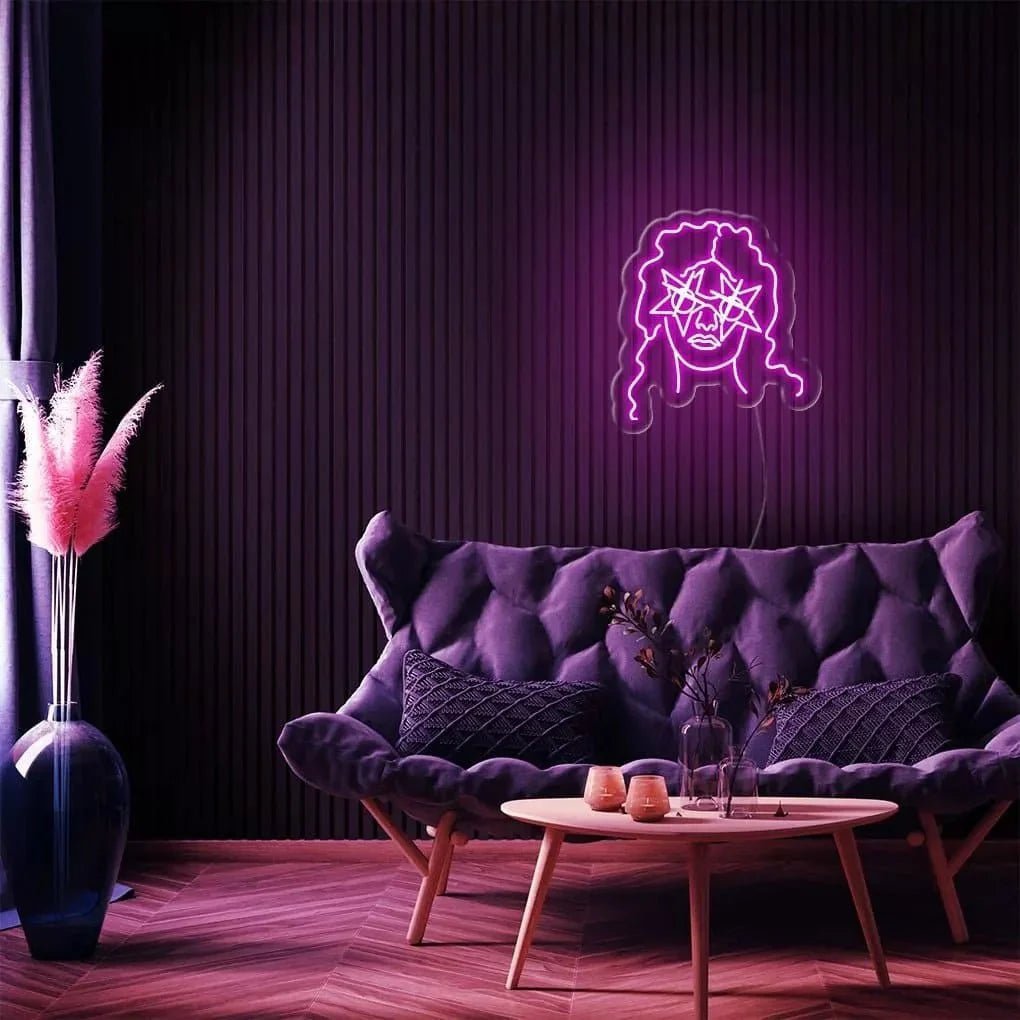 "Starry Girl" Neon Sign - SS Signs Online