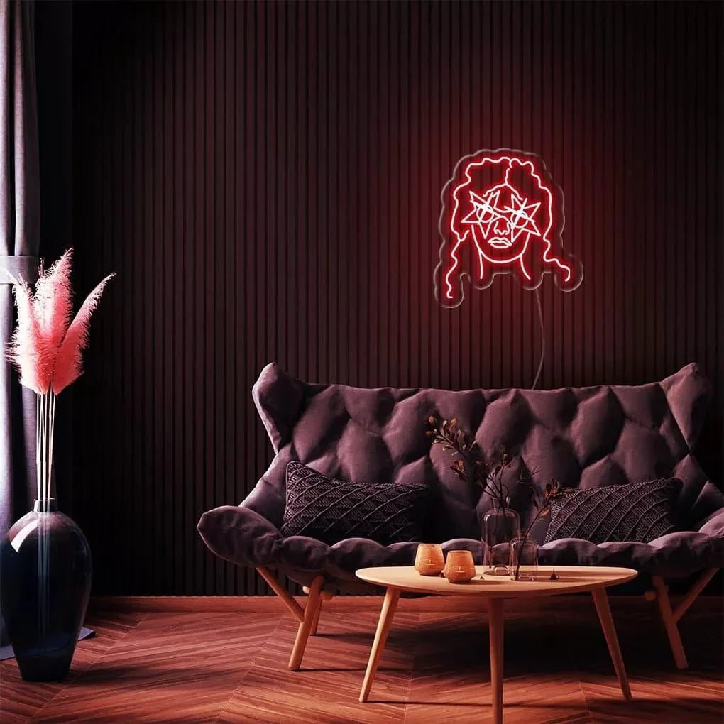 "Starry Girl" Neon Sign - SS Signs Online