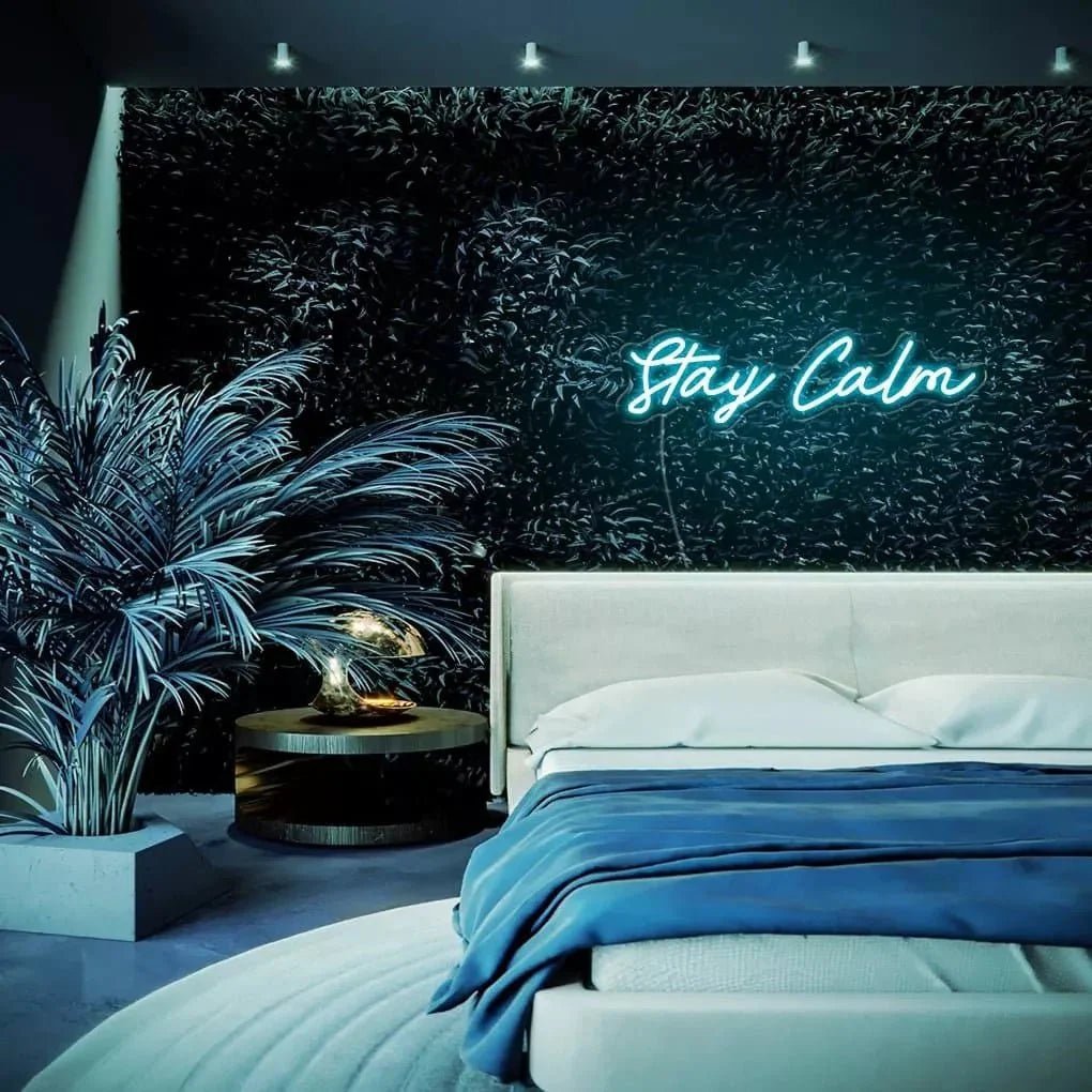 "Stay Calm" Neon Sign - SS Signs Online