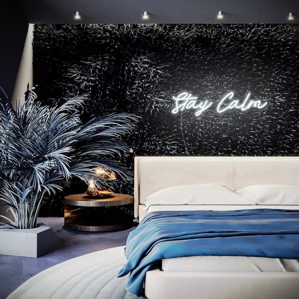 "Stay Calm" Neon Sign - SS Signs Online