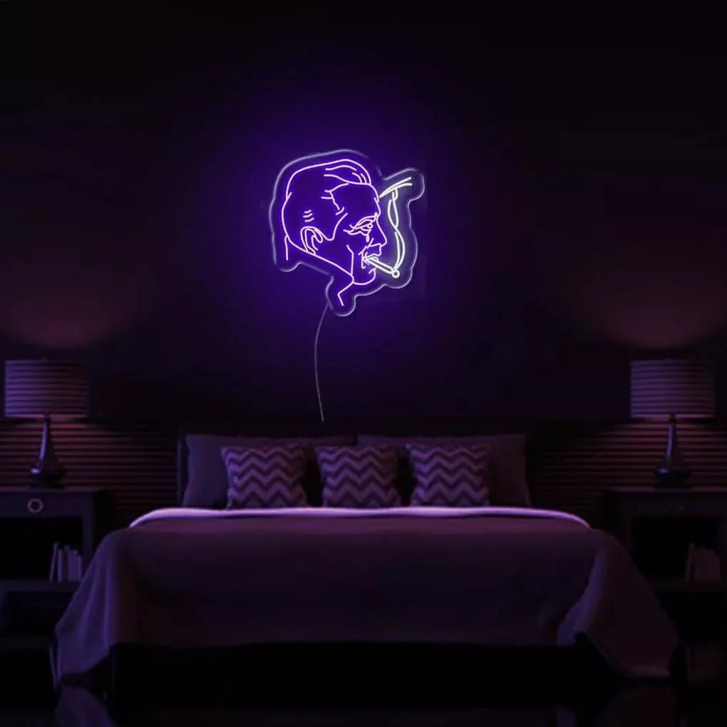 "The Smoker" Neon Sign - SS Signs Online