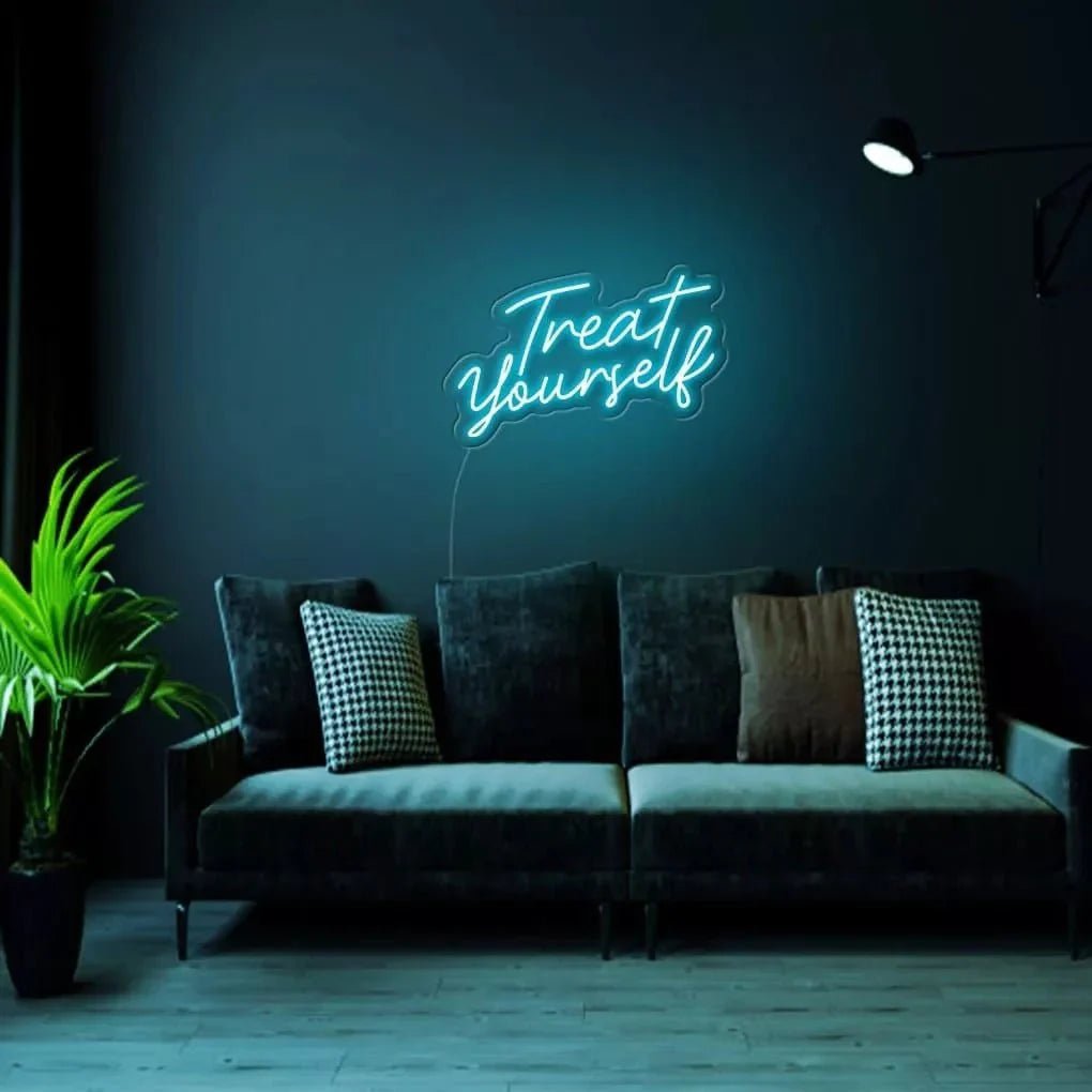 "Treat yourself" Neon Sign - SS Signs Online
