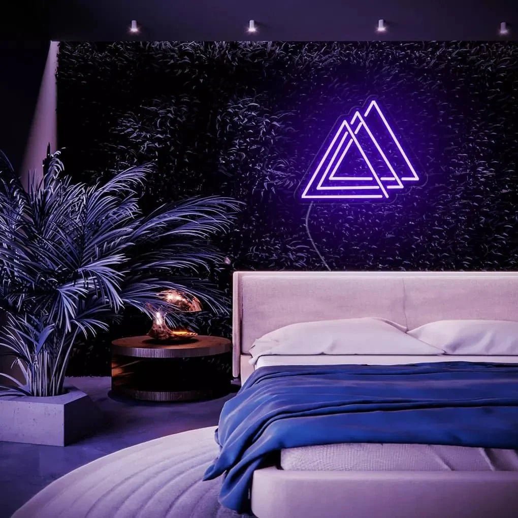 "Triangle" Neon Sign - SS Signs Online