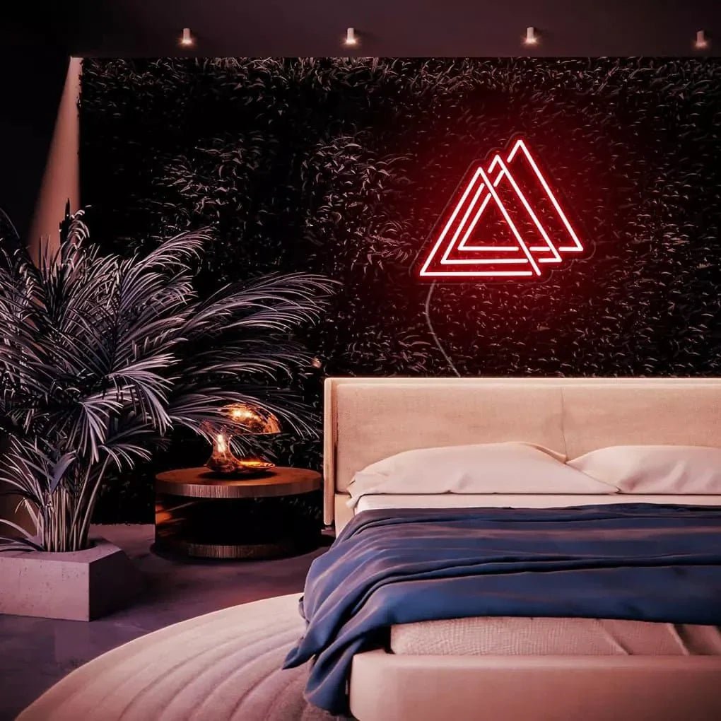 "Triangle" Neon Sign - SS Signs Online