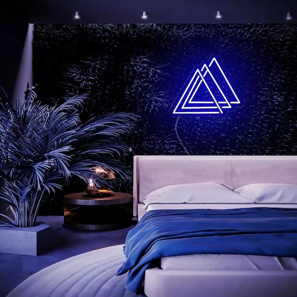 "Triangle" Neon Sign - SS Signs Online