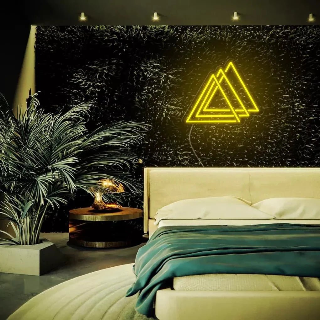 "Triangle" Neon Sign - SS Signs Online