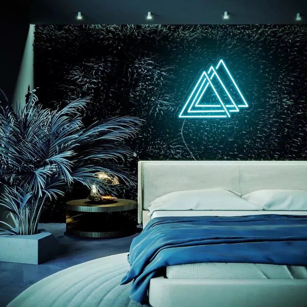 "Triangle" Neon Sign - SS Signs Online