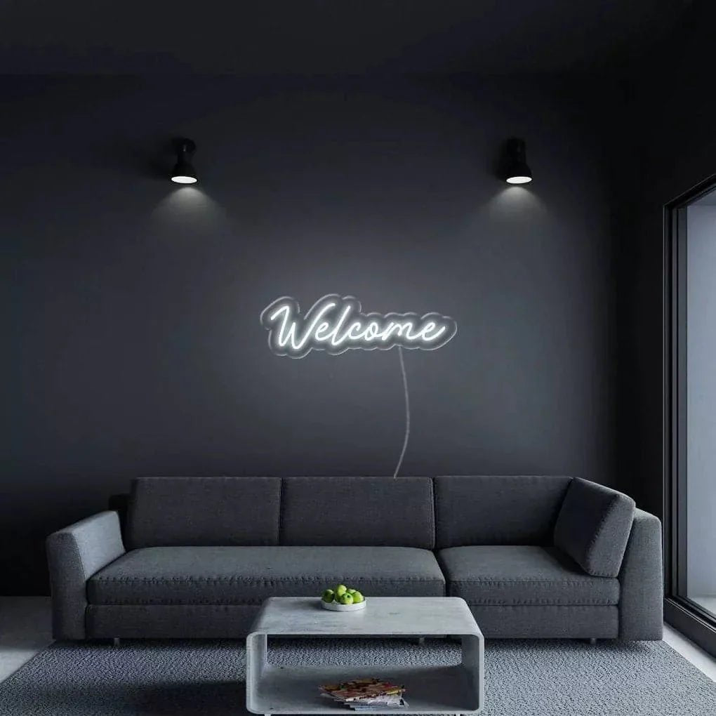 "Welcome" Neon Sign - SS Signs Online