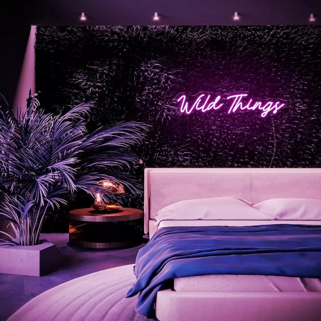 "Wild Things" Neon Sign - SS Signs Online