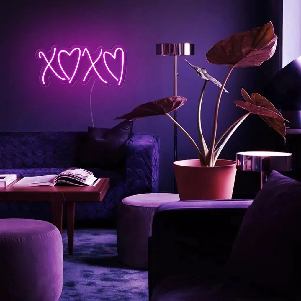 "xoxo" Neon Sign - SS Signs Online