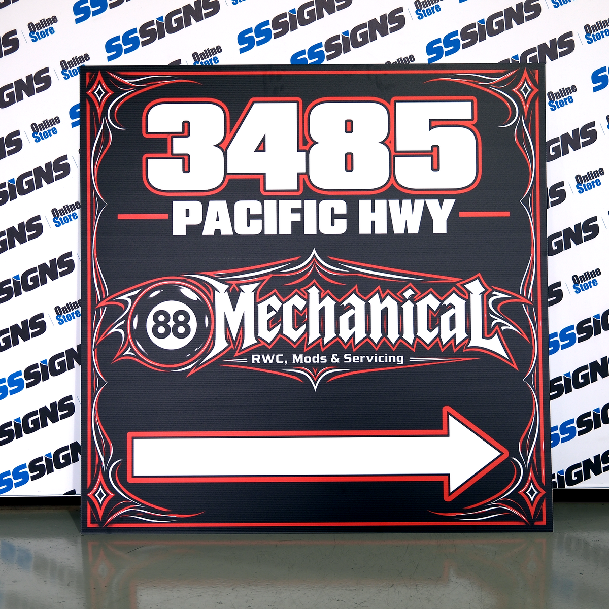 Corflute Sign - 1200mm x 1200mm