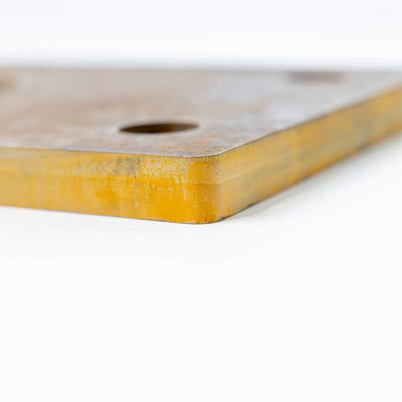 300mm x 300mm x 12mm Steel Base Plate with 4 x Holes