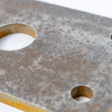 300mm x 300mm x 12mm Steel Base Plate with 4 x Holes