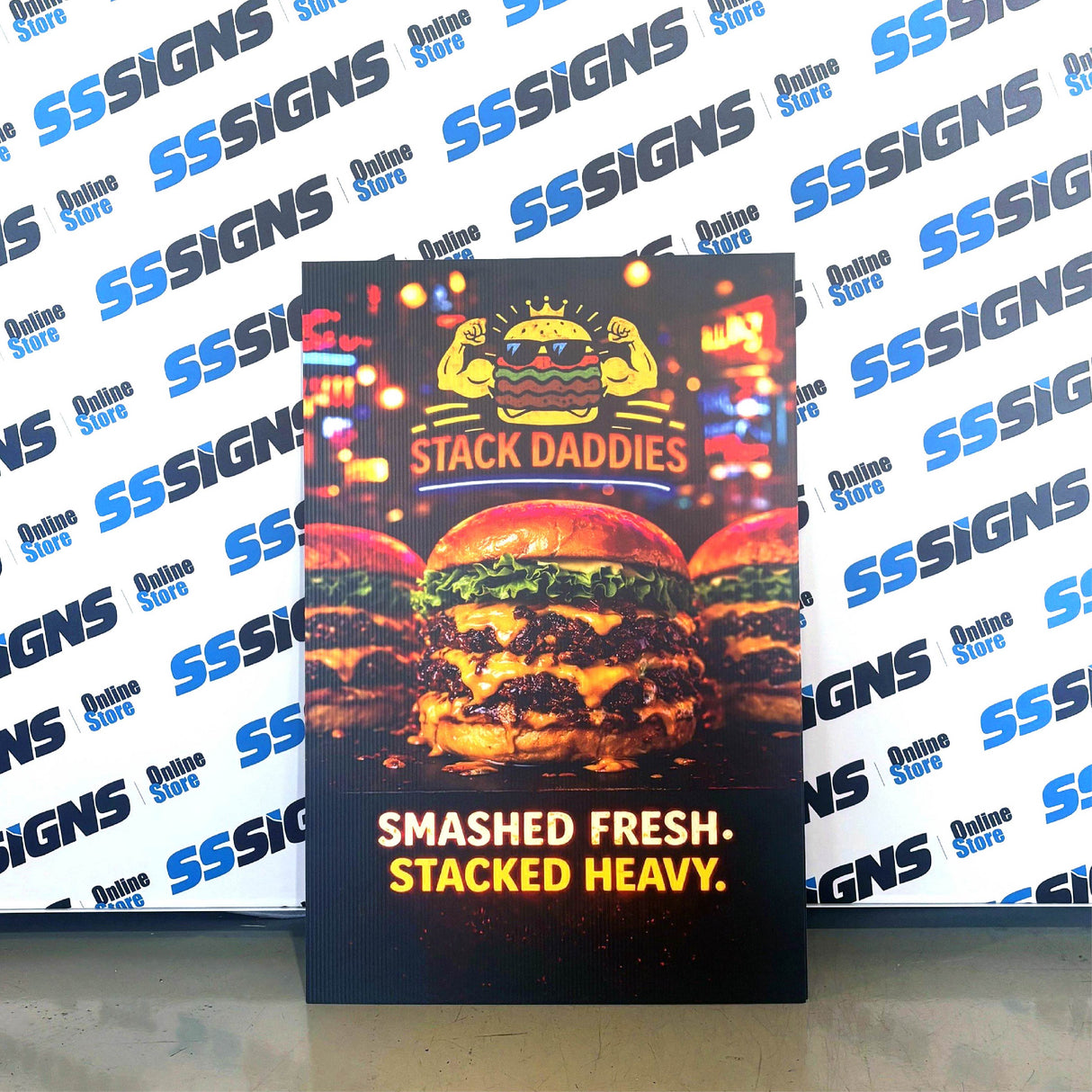 (Copy - TEST) Corflute Sign - 600mm x 900mm