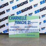 Corflute Sign - 594mm x 420mm  A2 (Landscape)