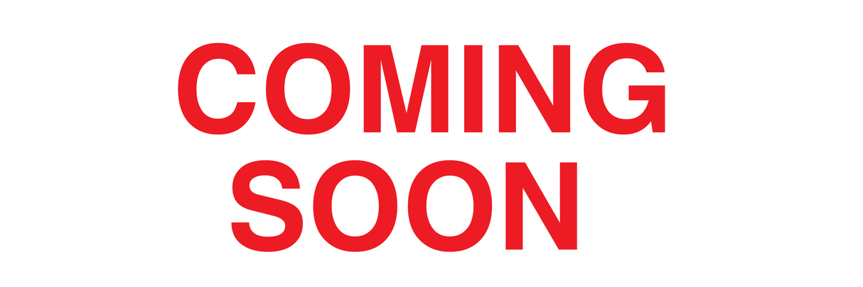 Coming Soon Sticker
