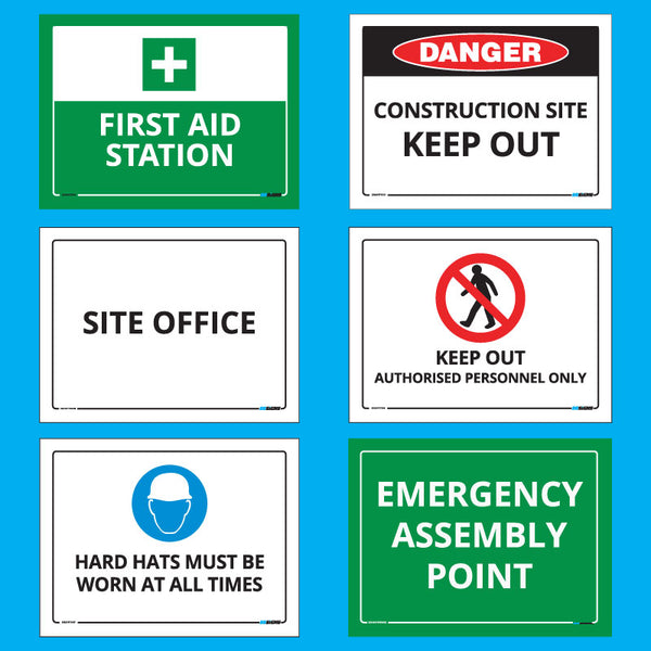 Construction Safety Sign Pack