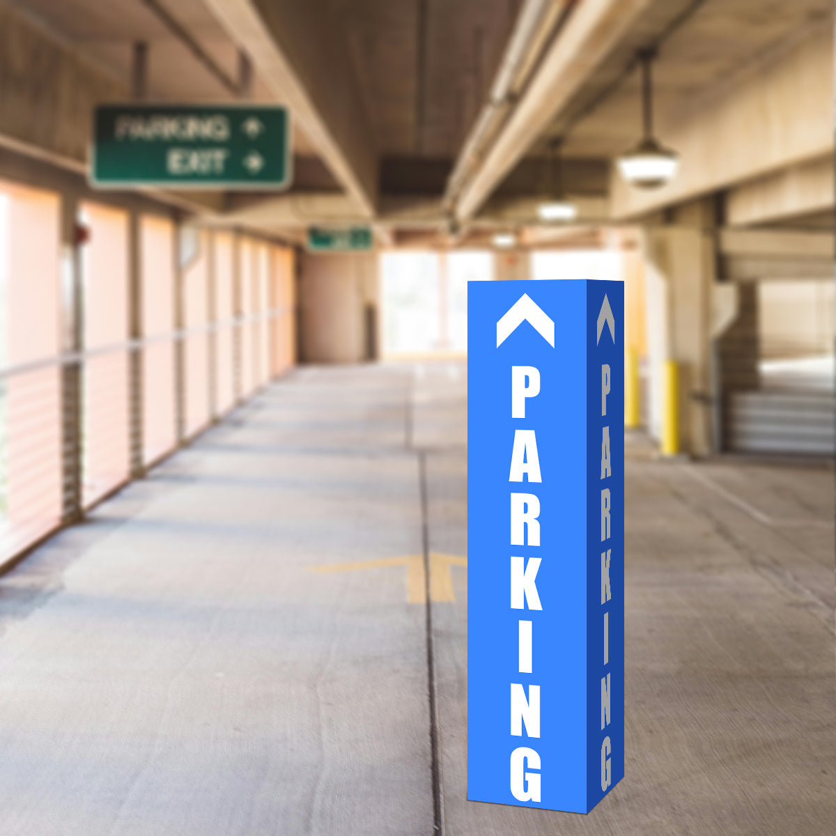 Corflute Bollard Signs