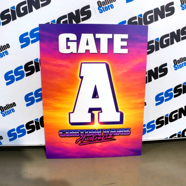 Corflute Sign - 450mm x 600mm