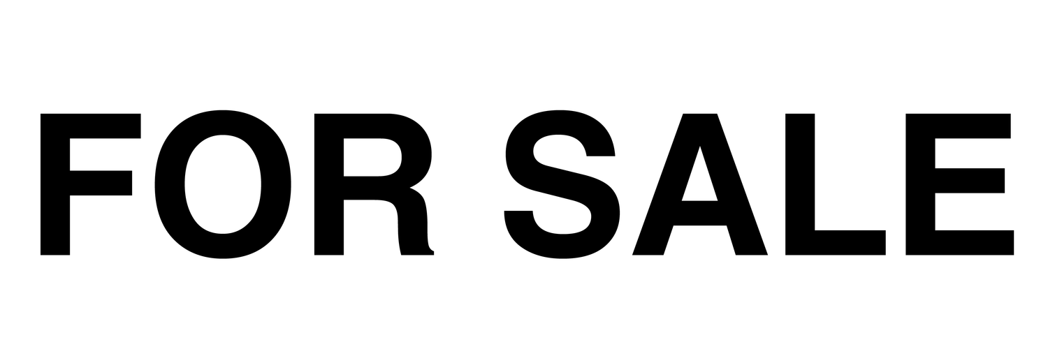 For Sale Sticker