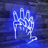 "Holding Hands" Neon Sign